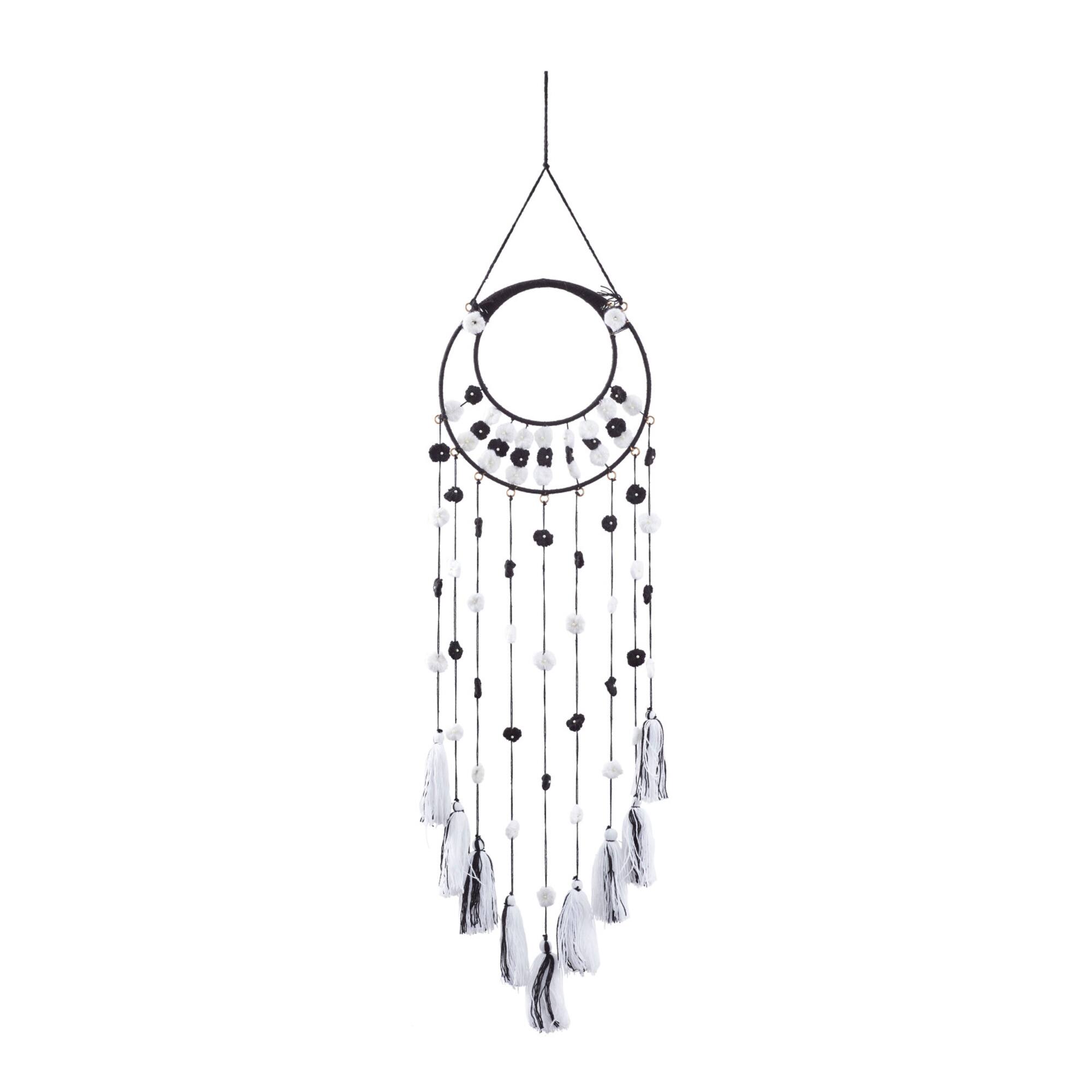 Black Metal Bohemian Wall Decor, 55" x 12"